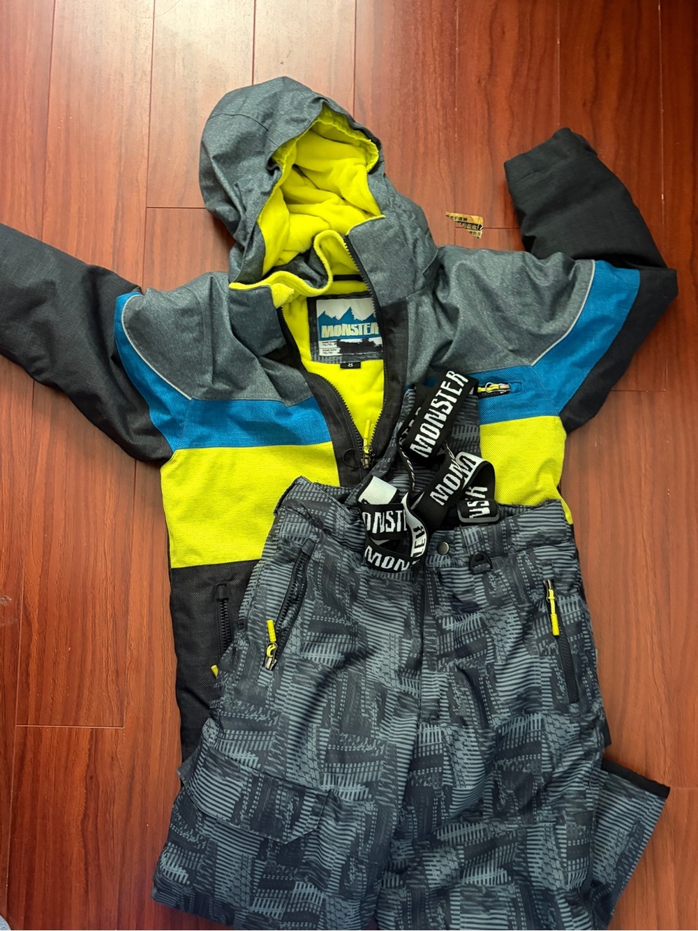 Monster Snowsuit Set